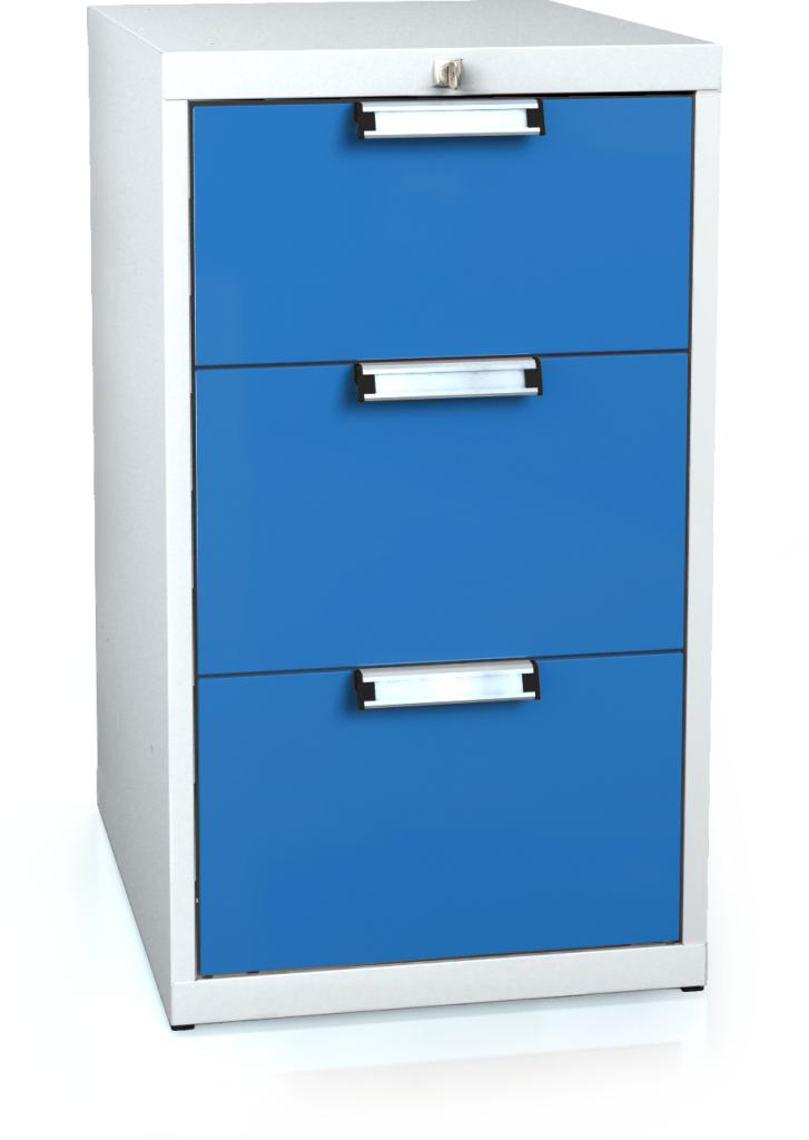 Unterbaublöcke UNI für Werkbänke 840 x 480 x 600 - 3x Schubladen